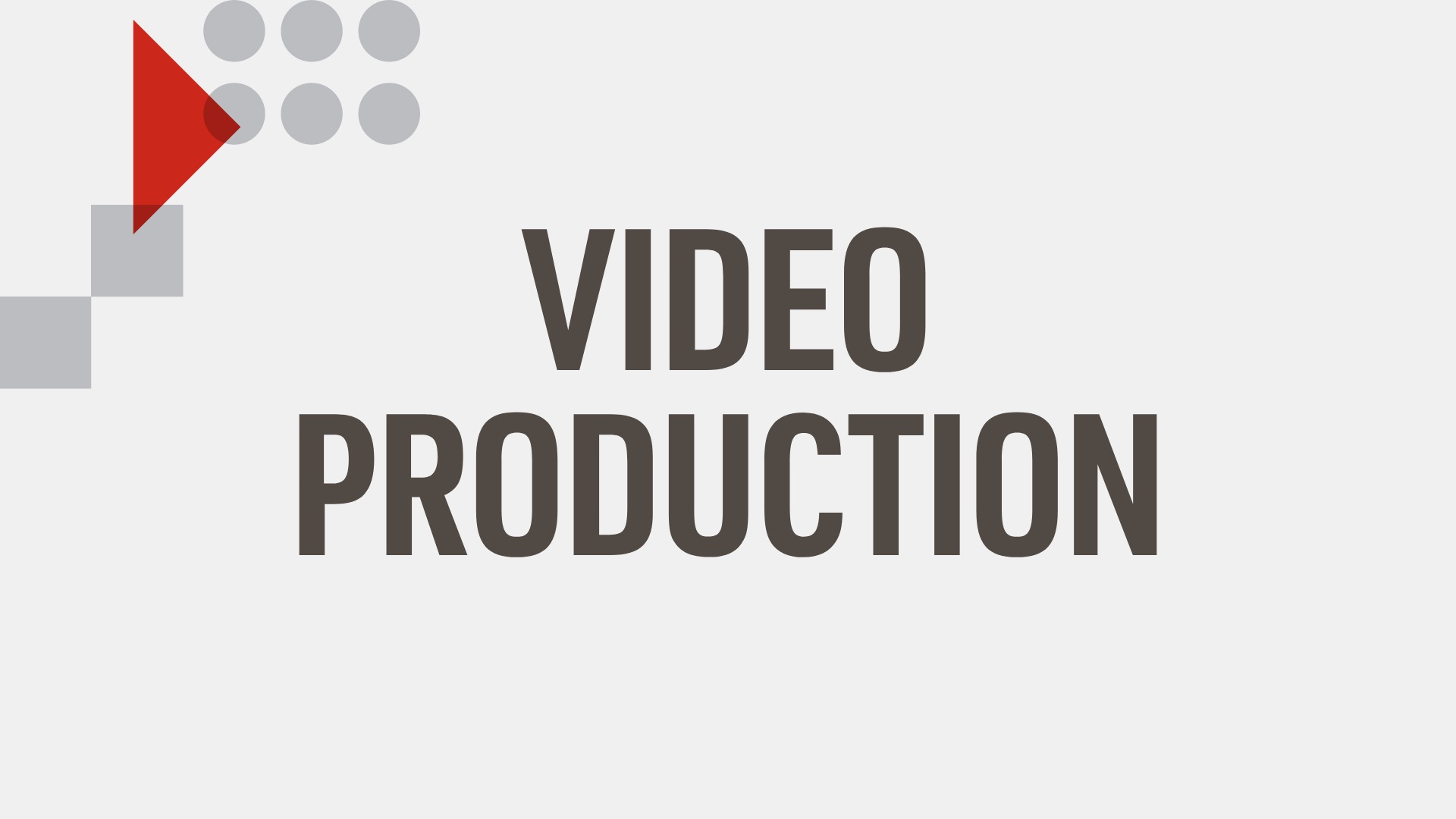 Creative Solutions - Video Production