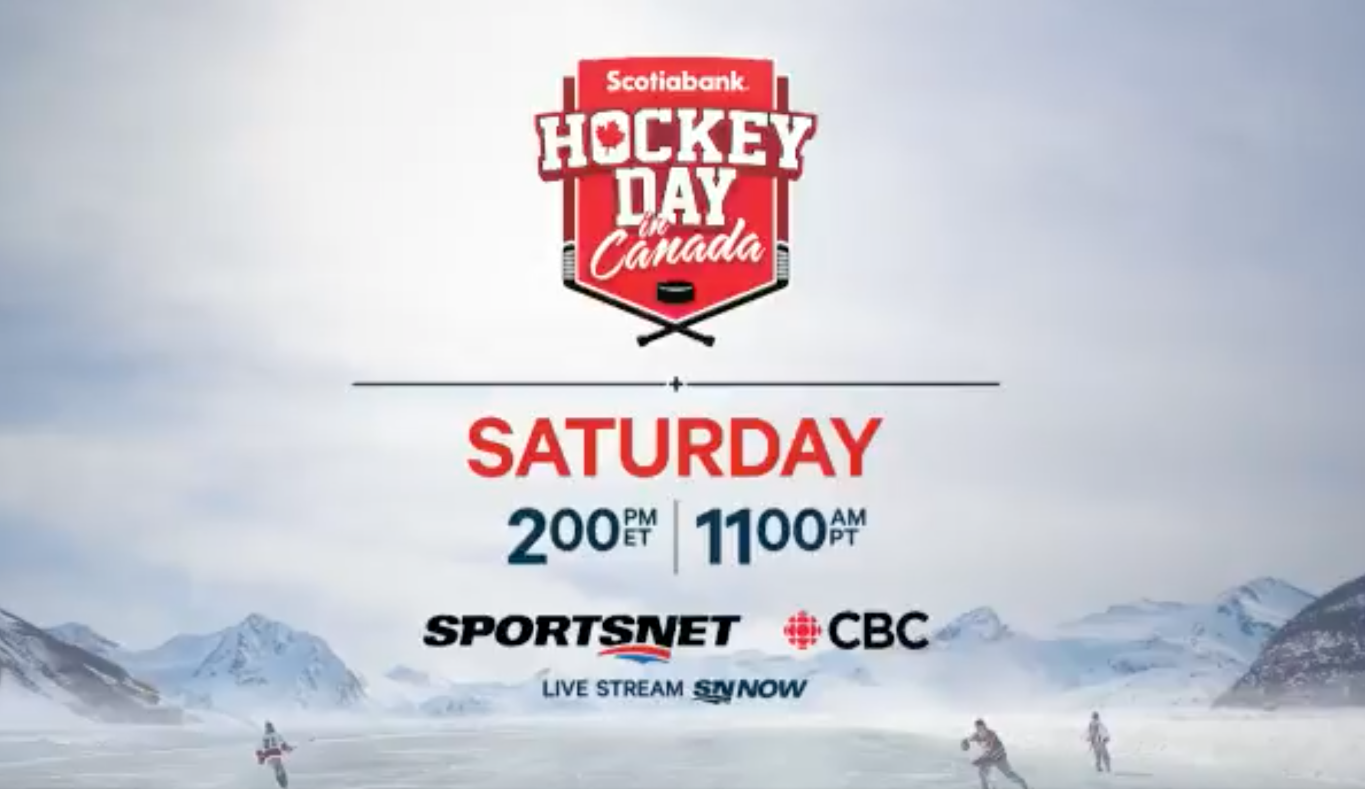 A Day for All Canadians 21st Annual Scotiabank Hockey Day In Canada Embraces Inclusion, February 13 on Sportsnet Rogers Sports and Media