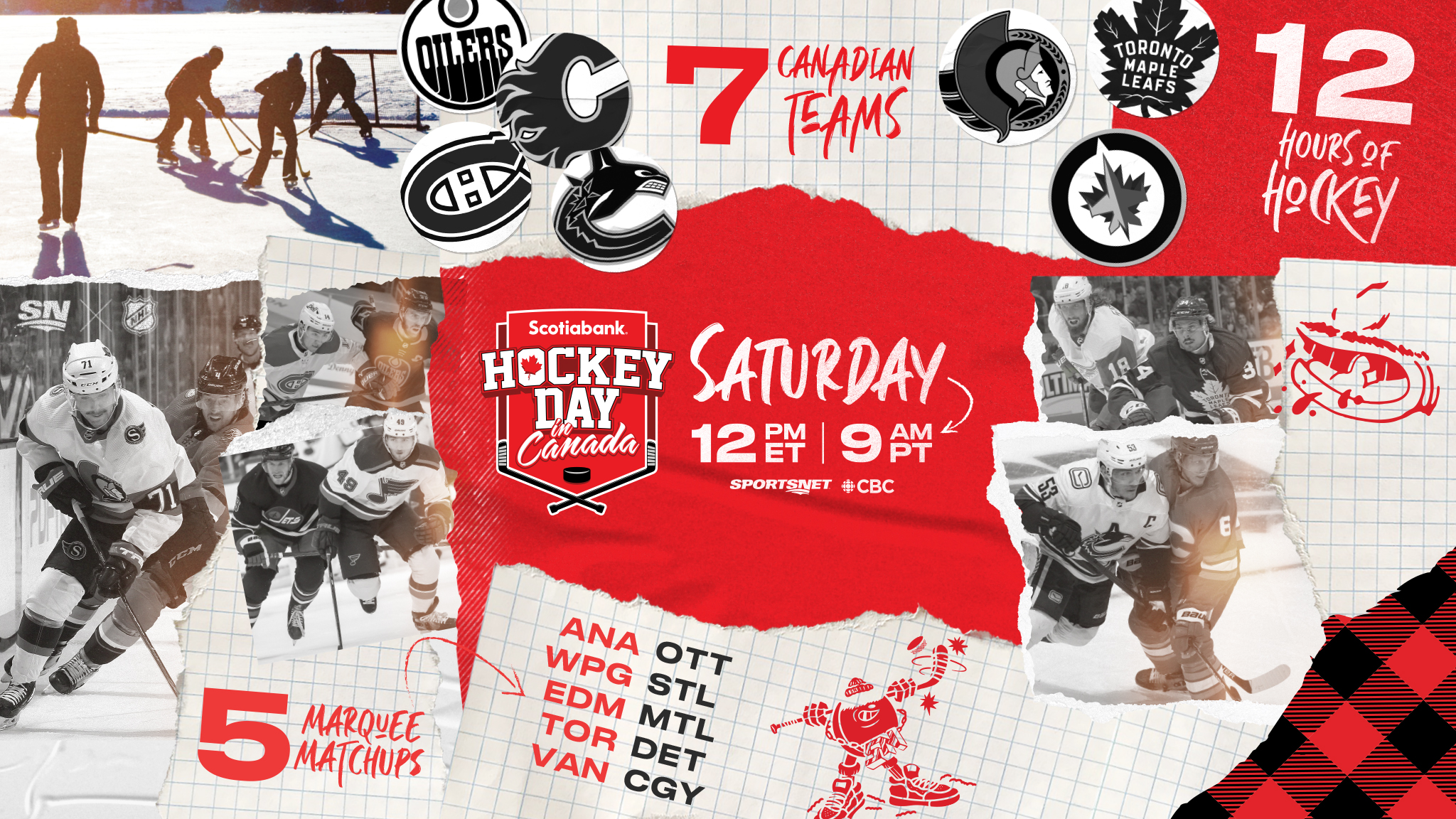 Growing a Game For All 22nd Annual Scotiabank Hockey Day in Canada