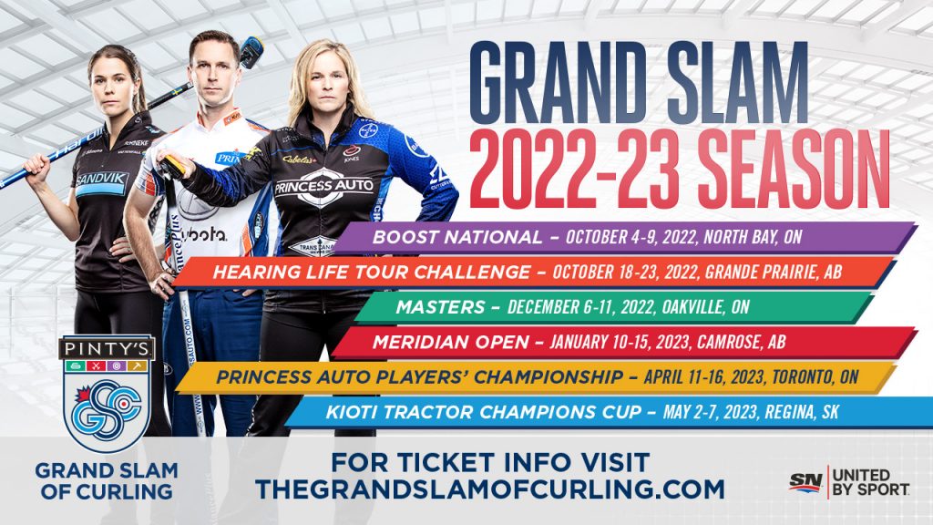 Get Ready to Rock, Canada! and Pinty’s Grand Slam of Curling