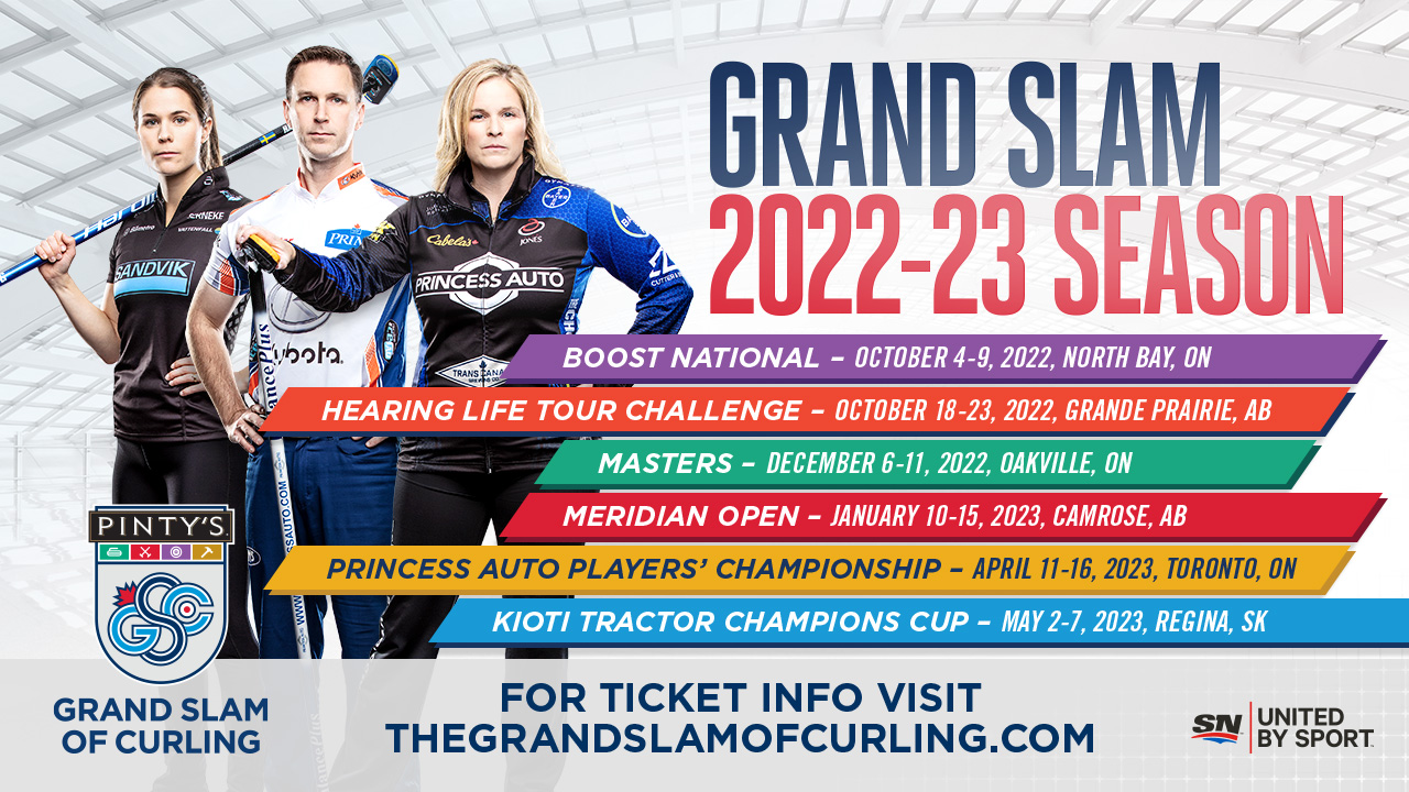 Get Ready to Rock, Canada! Sportsnet and Pintys Grand Slam of Curling Unveil 2022-23 Season Schedule Rogers Sports and Media